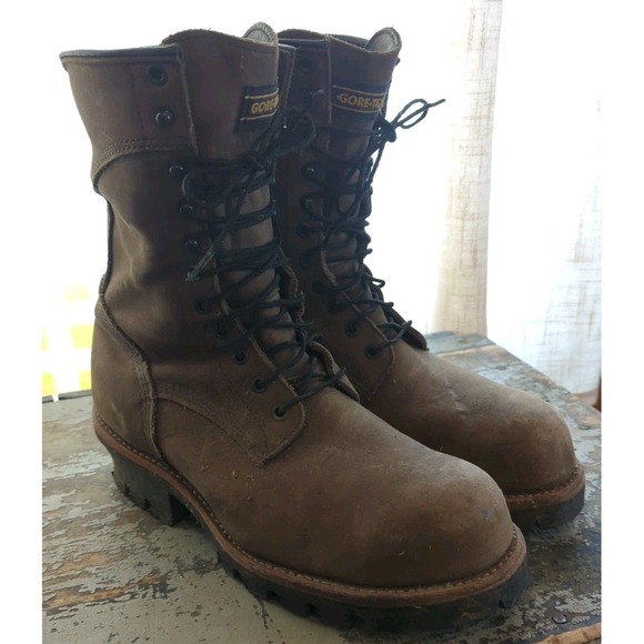 Red Wing Loggermax 2292 Steel Toe Size 10 Boots Mens  Leather Gore-Tex‎ Work main image 12